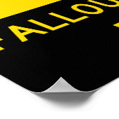 フォールアウトシェルターガイドハイウェイサイン ポスター (角)