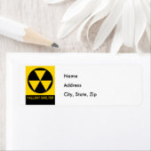 フォールアウトシェルターハイウェイサイン ラベル (インサイチュ)