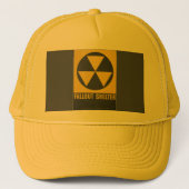 フォールアウトシェルター標識 キャップ (正面)