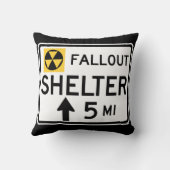 フォールアウトシェルター標識 クッション (裏面)