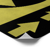 フォールアウトシェルター標識 ポスター (角)