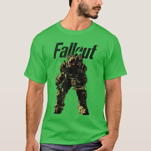 フォールアウトパワーアーマー Tシャツ (正面)