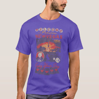 フォールアウト ウェルカム・トゥ・ファビラス・ラスベガス ヴィンテージ ビデオ Tシャツ