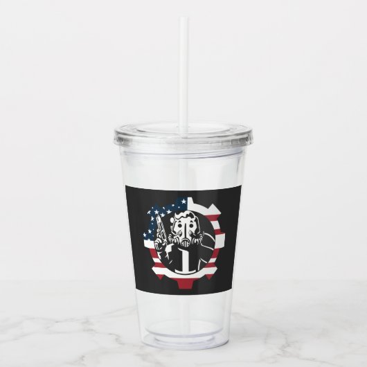 フォールアウト ゲーマー アクリルタンブラー (正面)