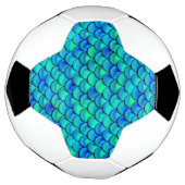 フォールアクアはかりで測ブルー サッカーボール (回転)