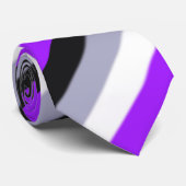 フォールアセクシュアルプライド国旗 ネクタイ (ロール)