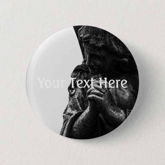 フォールエンジェル祈りの言葉 缶バッジ (正面)