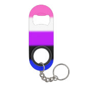 フォールゲンダー流体プライドフラグ キーホルダー栓抜き (裏面)