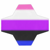 フォールゲンダー流体プライドフラグ サッカーボール (フラット)