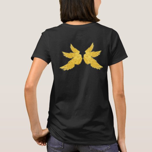 フォールゴールデンアーチャンエルウィングス Tシャツ (裏面)