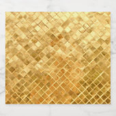 フォールゴールデンチェッカーボード ビールラベル (シングルラベル)