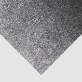 フォールシルバーおよびブラックグリッターグラデーション 薄葉紙 (詳細)