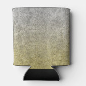 フォールシルバーおよび金ゴールドグリッター勾配 缶クーラー (裏面)