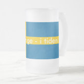 フォールスベリエージュイティデン フロストグラスビールジョッキ (正面右)