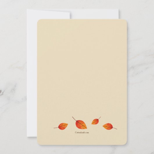 『フォールズ・グローリー』写真招待状<a href="https://www.f 招待状 (裏面)