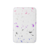 フォールダンデリオンシーズジェンダーフルードプライド バスマット (正面縦)