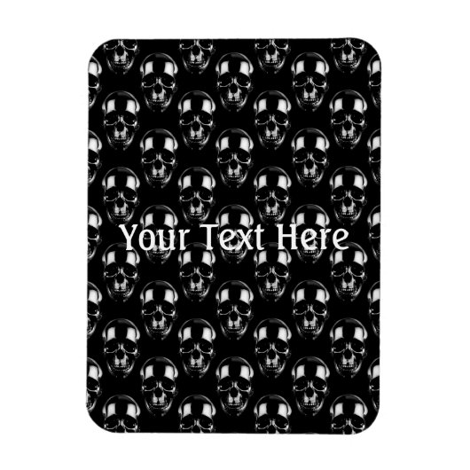 フォールダークスカル マグネット (縦)