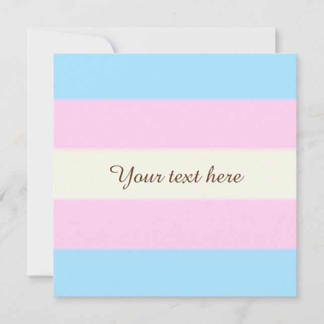 フォールトランスジェンダープライド国旗 (正面)