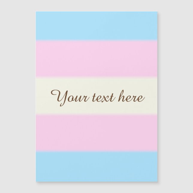 フォールトランスジェンダープライド国旗 (正面)