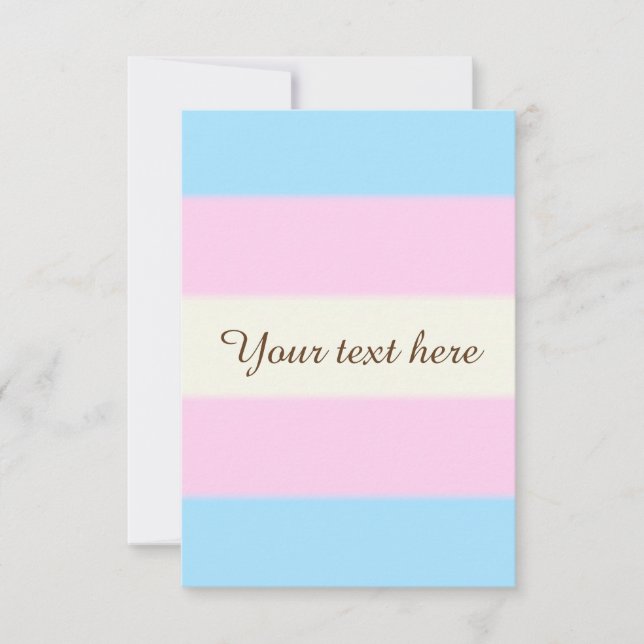 フォールトランスジェンダープライド国旗 (正面)