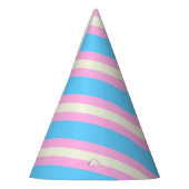 フォールトランスジェンダープライド国旗 パーティーハット (左)