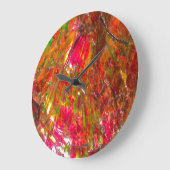フォールトロピカルサンセットアムモリト ラージ壁時計 (傾斜)