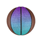 フォールトロピカルダスクグリッター勾配 ミニバスケットボール (縦)