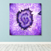 フォールパープルアゲイト キャンバスプリント (インサイチュ (ウッドフロア))