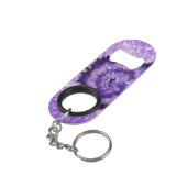 フォールパープルアゲイト キーホルダー栓抜き (裏面アングル)