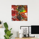 フォールピエドラスアルコアイリス ポスター (ホームオフィス)