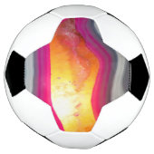 フォールピンクジェードグロー サッカーボール (回転)