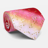 フォールピンク桜サンライズ ネクタイ (ロール)