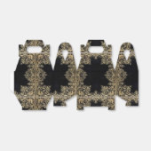 フォールブラックと金ゴールドのフィリーグリー フェイバーボックス (折り畳みなし)