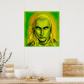 フォールメンフォレスト小妖精や小人 ポスター (キッチン)