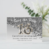 フォールリングブラックグリッタースウィート16パーティー セーブザデート (スタンド正面)