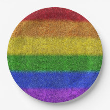 フォールレインボーグリッターグラデーション