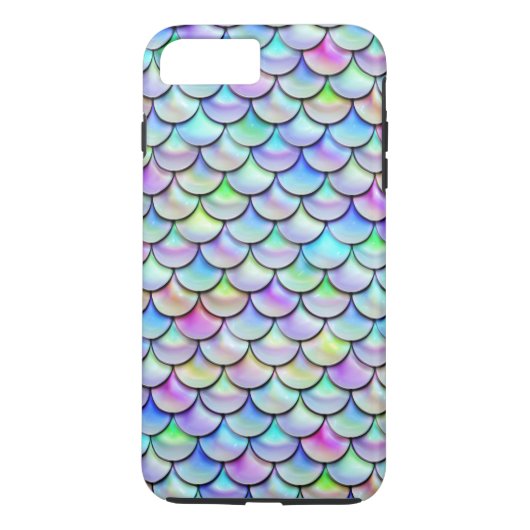 フォールレインボーバブルマーメイドはかりで測 Case-Mate iPhoneケース (裏面)