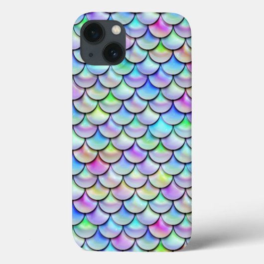 フォールレインボーバブルマーメイドはかりで測 Case-Mate iPhoneケース (裏面)