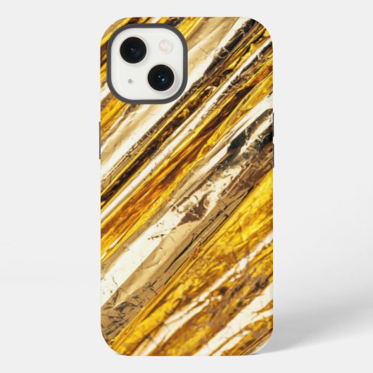 フォールンきらめく金箔 iPhoneケース (裏面)