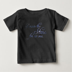 フォールンは星を移動 ベビーTシャツ
