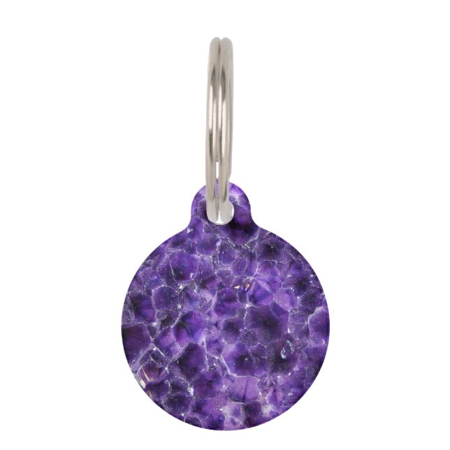 フォールンアメジストピーク ペット　ネームタグ (正面)