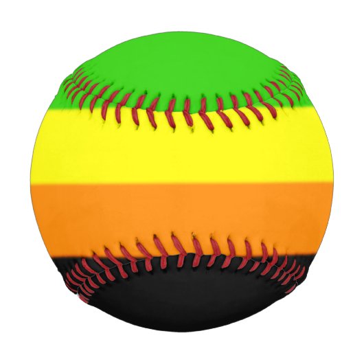 フォールンアロマティックプライド国旗 野球ボール (正面)
