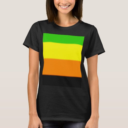 フォールンアロマティックプライド国旗 Tシャツ (正面)