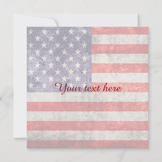 フォールンアンティークアメリカ国旗 (正面)