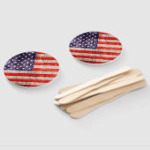 フォールンアンティークアメリカ国旗 ハンドファン (組立なし)