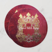 フォールンインク染色クリムゾン (正面/裏面)