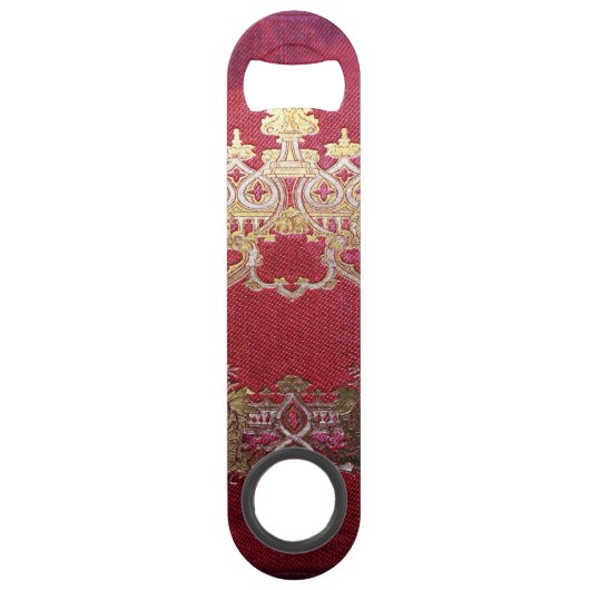 フォールンインク染色クリムゾン スピード栓抜き (正面)