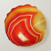 フォールンオレンジアゲート ラウンドクッション (裏面)