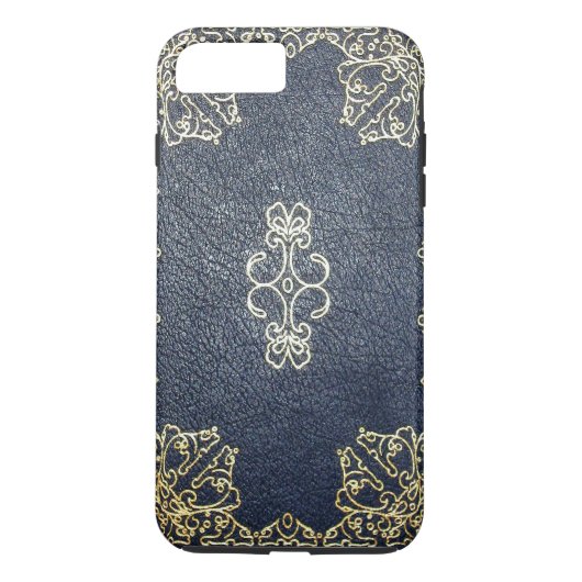 フォールンギルド金ゴールドとブルーブック Case-Mate iPhoneケース (裏面)
