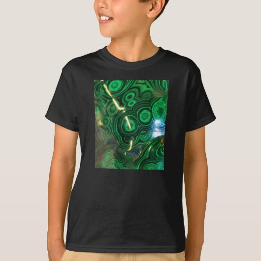 フォールングリーン渦巻き石 Tシャツ (正面)